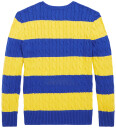 Ralph Lauren Polo Genser Strikk Blå/Gul Polo 8 år 128 Genser