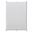 vidaXL Plissegardiner 50 x 125 cm Hvit