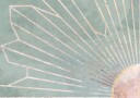 Elegant Geometric Sunburst Plakat / 100x150