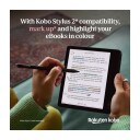 Kobo Libra Colour 7" E Ink Lesebrett med Wi-Fi og Bluetooth Hvit