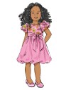 Butterick 6161- Kjole til barn CL (6-7-8)