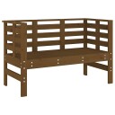  Hagebenk honningbrun 111,5x53x71 cm heltre furu 825138