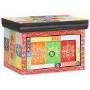  Nattbord 2 stk 40x30x28 cm i Solid Mango Tre & Konstruert Tre
