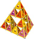 Geomag Classic Panels Warm Masterbox Byggesett 388 Deler