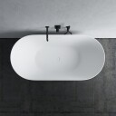 Pulcher Badekar Coco 150 150x72 cm Slim Design Matt Hvit