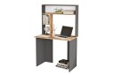 Kaiji Skrivebord 90x51,6 cm Mørkeblå/Svart   Hanah Home