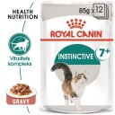 Royal Canin Instinctive 7+ Våtfôr i saus 12 x 85 g for Katter