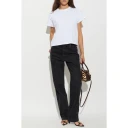 Studio Nicholson Dame Jeans Svart 3XS,