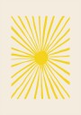 The Sun Poster Plakat / 40x50cm