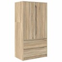  Baderomsskap Sonoma eik 79,5 x 49 x 156 cm Konstruert tre