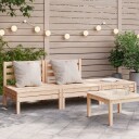  Hagesofa 3-seters heltre furu 838033