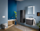 Duravit No.1 Halvhøyskap 1 Dør 400x360 mm Venstre Grafitt Matt