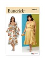 Butterick 6927- Kjole til dame W3 30W-32W-34W-36W-38W 
