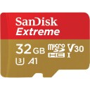 SanDisk Extreme ActionCam microSD/SD-card - 100/60MB - 32GB