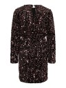 Vero Moda Girl Bella Kjole Black Rosegold Sequins (140 / 10 år)