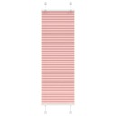  plisségardin Rosa 40x150 cm Stoff Bredde 39,4 Polyester