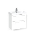 Macro Design Crown Servantskap 2 Skuff- med Light 70 Servant Hvit / 60cm Shape