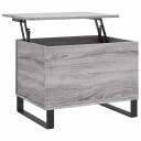  Salongbord grå sonoma 60x44,5x45 cm konstruert tre 8721012112735