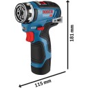 Bosch GSR 12V-35 FC Professional Borskrutrekker uten batteri og lader Maskiner