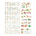 Avenir Nail Stickers and Tattoos Christmas 58NA218208