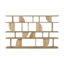 Ethnicraft Geometric Hylle eik 210x35x130 cm