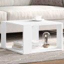  Salongbord hvit 51,5x51,5x30 cm konstruert tre 848136
