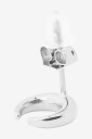 Edblad   Øreringer Wishbone Studs Steel   Sølv