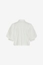 Vila   Bluse Virealu 2/4 Collar Shirt   Hvit