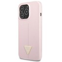 Guess Guhcp13xsltgu Iphone 13 Pro Max 6,7 Tommer Lilla/Lilla Hardt Silikontrekantdeksel