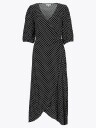 Comprimé Wrap Dress 01 Sort 34