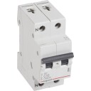 Legrand 6 stk RX³ MCB automatsikring C10 1P+N 1M 6kA