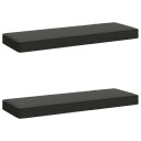 vidaXL 2 delt benkpute VUGHT 2 pcs 100% Polyester Antrasitt