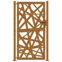  Hageport 100x200 cm værbestandig stållampedesign