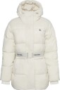 Calvin Klein Jeans Belted Midweight Puffer   CHALK   S