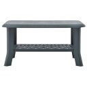 vidaXL Salongbord grønn 90x60x46 cm plast