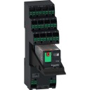 Schneider Electric 10 stk Relé med stikkontakt+LED+test 2CO 230V innstikk, RXM2AB2P7PVP