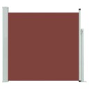 vidaXL Uttrekkbar sidemarkise 170x300 cm brun