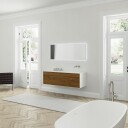 Copenhagen Chic 160R   MKII isbrehvit Corian® med amerikansk valnøtt