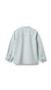 Wheat Skjorte L/S Willum Light Blue chambray (122 cm)