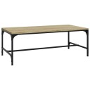 vidaXL Salongbord sonoma eik 100x50x35 cm konstruert tre
