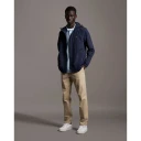 Lyle & Scott Zip Through Hooded Jacket Blå S