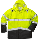 Fristads Regnjacka 4624 Rs, Klass 3 Varsel Gul/svart Xl