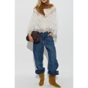 Munthe Dame Jeans Blå XL,