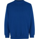 ID Klassisk Sweatshirt Slitesterk Blå