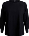 Zizzi   Genser caElla L/S New Pullover   Svart