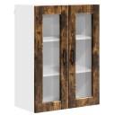  Kjøkkenskap med hylle Røkt eik 60 x 31 x 80 cm Konstruert tre
