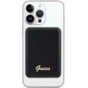 Guess Induction Powerbank 5W Gupbm3algsgk 3000Mah Svart/Svart Magsafe Metal Script Logo