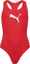 Puma Swim Puma Swim Girls Racerback Swimsuit 1P Red 128