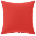 vidaXL Putetrekk 2 pcs HEERLEN Rød 45 x 45 cm Polyester