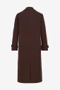 Vila Vifemke L/S Button Long Coat   Noos   Brown   34